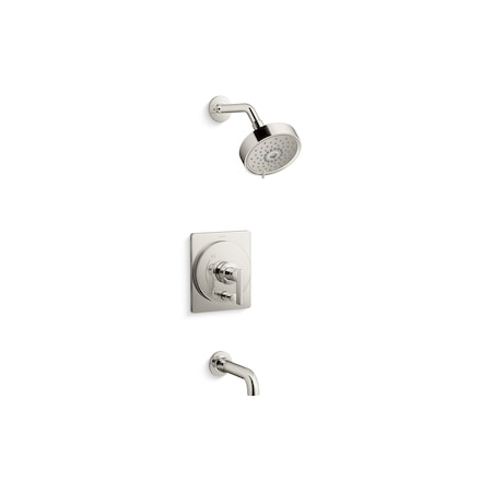 Kohler Rite-Temp Bath And Shower Trim Kit 2.5 GPM in Vibrant Polished Nickel T35918-4Y-SN